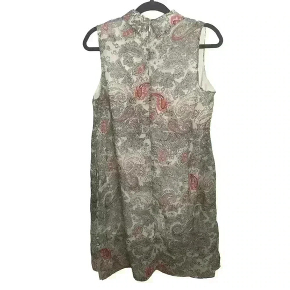 Simply Noelle Shift Dress Sleeveless Keyhole Size S/M 8-10 - Picture 3 of 5